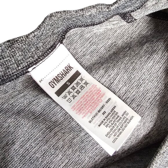 Gymshark Womens Adapt Ombre Long Sleeve Scrunch Back Crop Top Size S - Picture 7 of 8